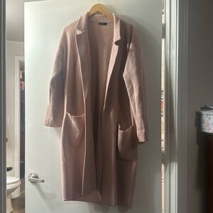 J.Crew sweater trench
